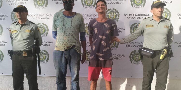 Capturan a dos personas que se agredían en zona turística del Distrito de Riohacha