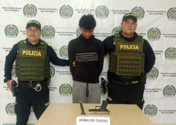 Joven de 19 años de edad  es capturado por  portar un arma de fuego