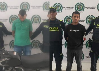 Por receptación y tráfico de estupefacientes fueron capturadas dos personas en Riohacha