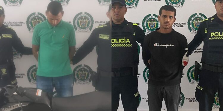 Por receptación y tráfico de estupefacientes fueron capturadas dos personas en Riohacha