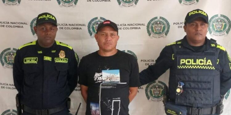Por presunta agresión a su pareja sentimental fue capturado un hombre en Fonseca