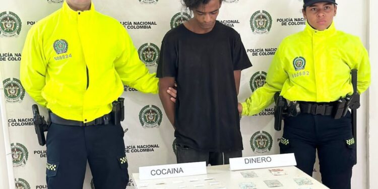 Incautados 25 dosis de Clorhidrato de cocaína listas para su distribución