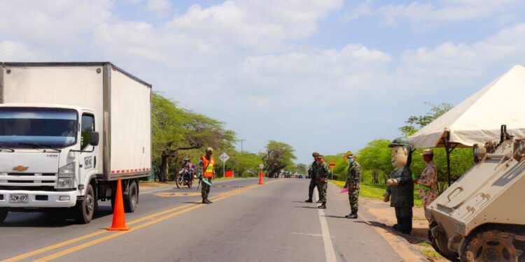 En este puente festivo la Décima Brigada brindará seguridad en las vías del Cesar y La Guajira