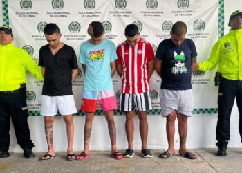 Caen cuatro presuntos integrantes del grupo criminal ´La Oficina´, dedicados al sicariato en Maicao