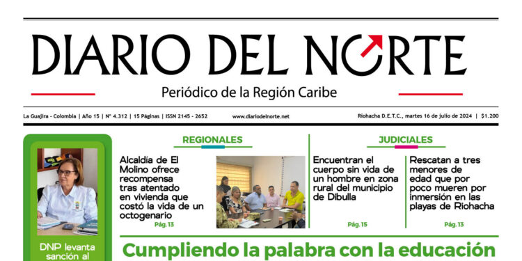Esta es la edición del martes 16 de julio de 2024