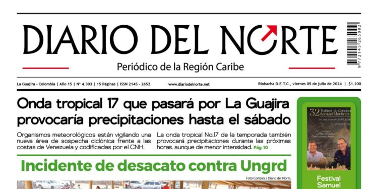 Esta es nuestra edición del viernes 05 de Julio de 2024