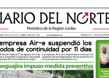 Esta es la edición del viernes 26 de julio de 2024