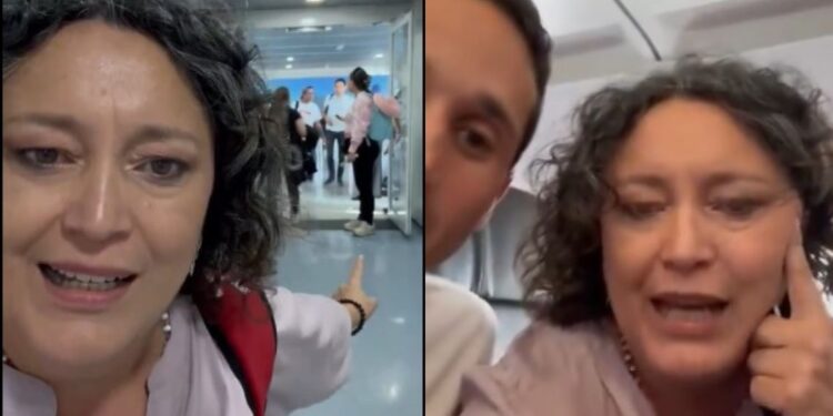 A la senadora Angélica Lozano la deportaron del aeropuerto Maiquetía de Caracas
