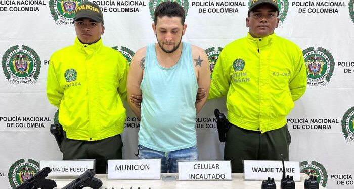 Cayó alias ‘Anthony’, presunto sicario del ‘Clan del Golfo’ en Santa Marta