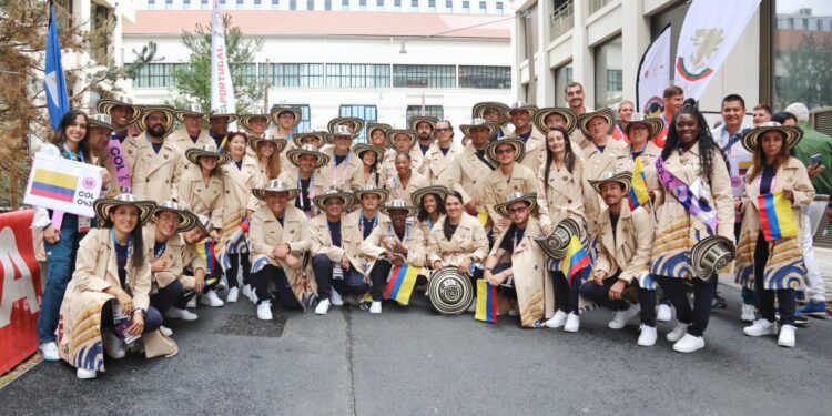Con atuendos artesanales, delegación de Colombia estará en inauguración de los Juegos Olímpicos París 2024