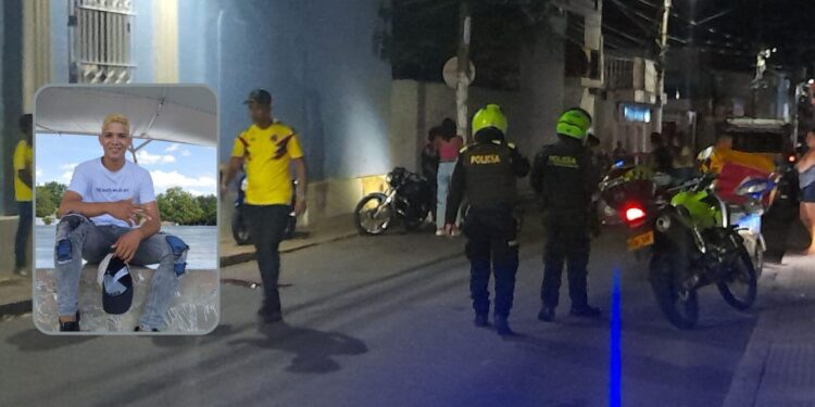 Joven motociclista murió en accidente de tránsito en el centro de Villanueva