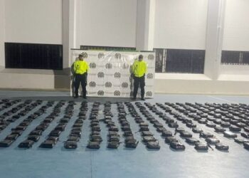 Policía incauta 350 kilos de marihuana prensada en el municipio de Uribia que pertenecería al Clan del Golfo