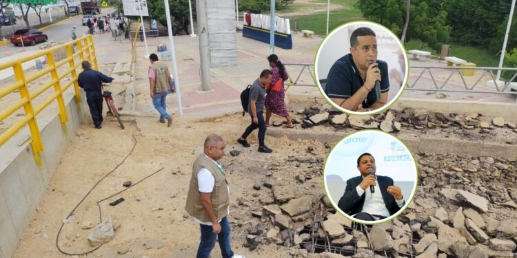 Gobernador de La Guajira le pide al alcalde de Riohacha aunar esfuerzos para salvar el viejo puente del Riíto