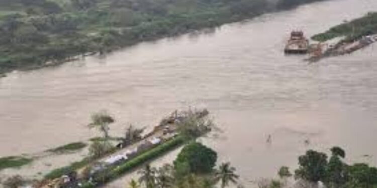 La Ungrd advierte que el dique del Río Magdalena en Magangué podría colapsar en cuestión de horas