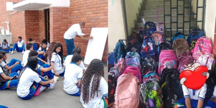 Alumnos, docentes y padres de familia de dos instituciones educativas se tomaron la Alcaldía de Maicao