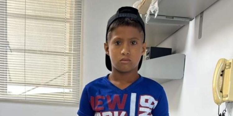 Niño de 11 años se encuentra perdido en el municipio Puerto de Boyacá dice ser de Maicao