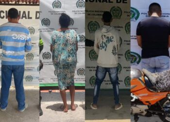 Cuatro personas capturadas por receptación y falsedad de documentos en zona rural de Maicao y Dibulla