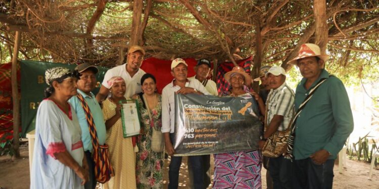 ANT formalizó el Resguardo Indígena de Pitulumana I y II en La Guajira
