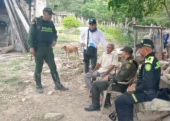 Se realiza actividades de vigilancia y control en zona rural de La Jagua del Pilar
