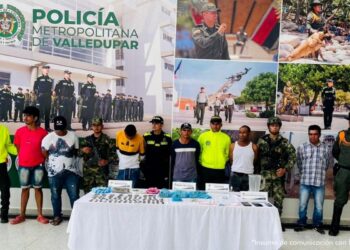 Judicializados los seis presuntos integrantes de la Banda ‘Los Tesos’ En Cesar