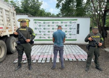 Capturado por transportar 388 kilos de clorhidrato de cocaína en una volqueta en Hatonuevo