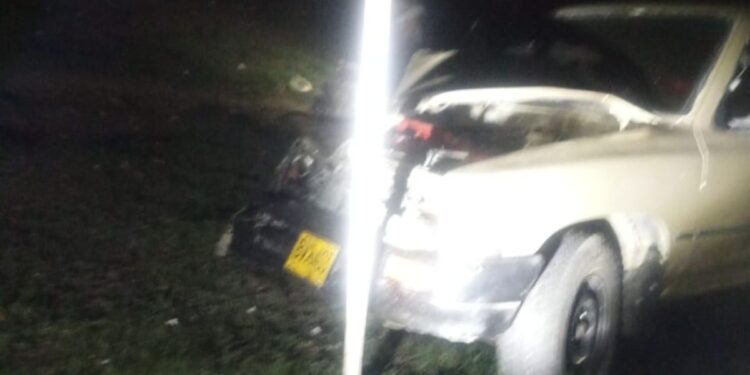 Tres personas lesionadas y daños materiales deja accidente de tránsito en la vía Maicao – Paraguachón