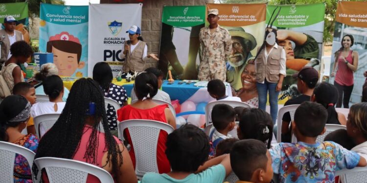 Más de 400 personas se beneficiaron con jornada de salud en la comuna 10 de Riohacha