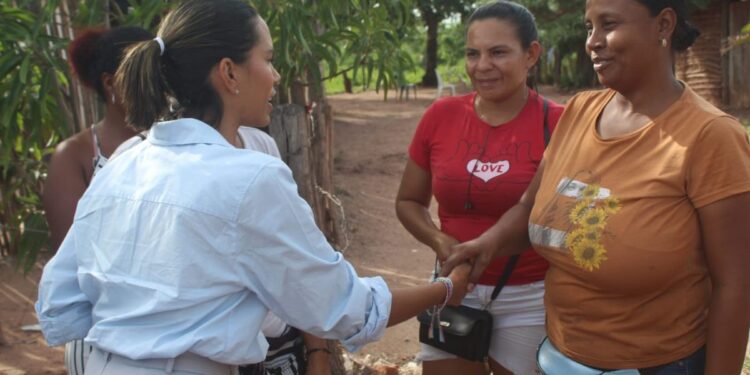 Gobernación de La Guajira inició proceso para legalización del barrio Altos de Javier Socarras en Villanueva