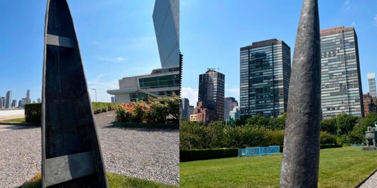 Presidente Petro inaugura en la ONU el Monumento Kusikawsay