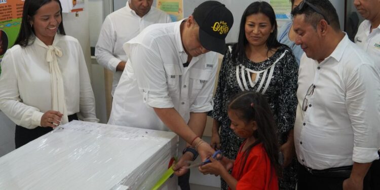 Puestos del norte de La Guajira recibieron nuevos equipos para almacenar vacaunas