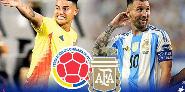 Final de la Copa América Colombia vs Argentina