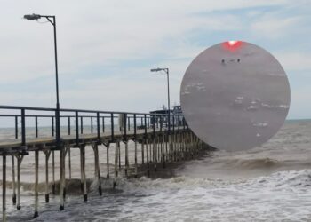 Joven de 20 años de edad fue rescatado de las playas de Riohacha cuando se estaba ahogando