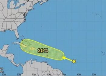 Alerta por un disturbio tropical en el Atlántico Central que podría convertirse en un huracán en el Caribe