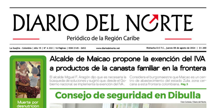 Esta es la edición del jueves 08 de agosto de 2024