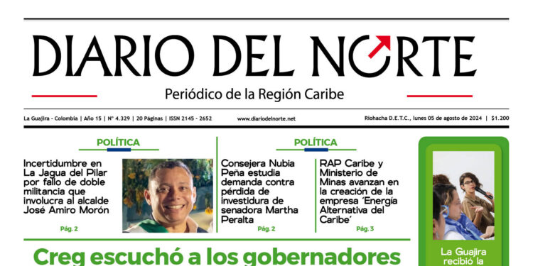 Esta es la edición del lunes 05 de agosto de 2024