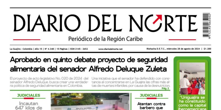 Esta es la edición del miércoles 28 de agosto de 2024