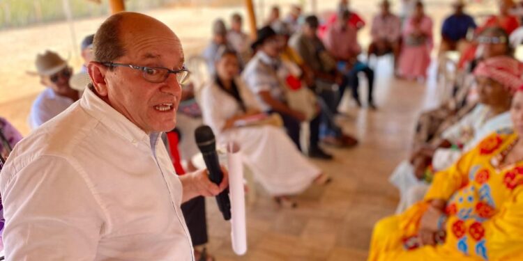 MinInterior formaliza acuerdos de consulta previa para la  puesta en marcha de la Ptar de Riohacha