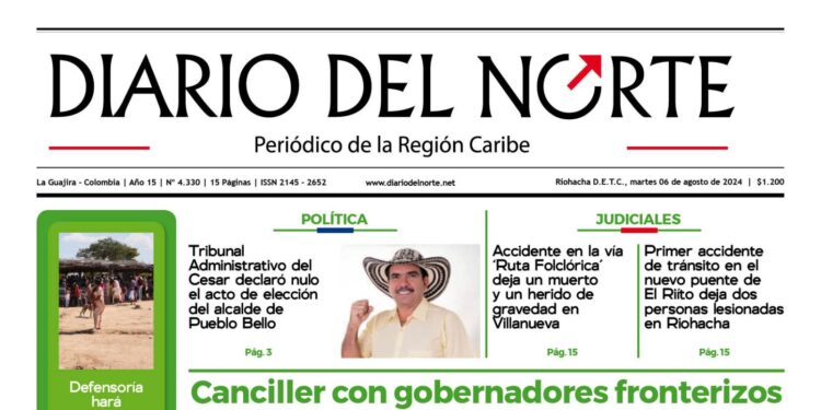 Esta es la edición del martes 6 de agosto de 2024