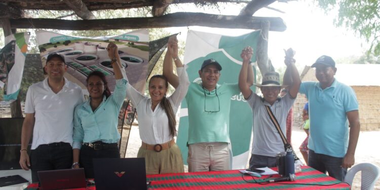 Firman acuerdo y protocolización de la consulta previa para construcción de la Ptar en Riohacha