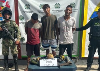 Capturan a tres sujetos que estarían dedicados al atraco  en la vía Maicao – Albania