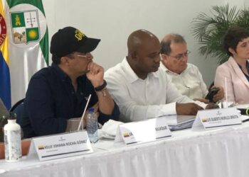 El canciller Luis Gilberto Murillo estuvo presente en el encuentro de gobernadores fronterizos