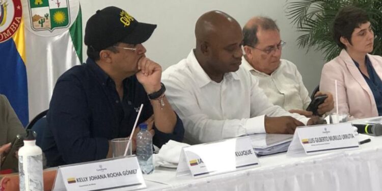 El canciller Luis Gilberto Murillo estuvo presente en el encuentro de gobernadores fronterizos
