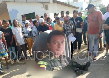 Patrullero de la Policía es asesinado cuando llevaba a un recluso a una clínica en Maicao
