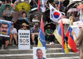 Venezolanos en el mundo protestan contra el fraude de Nicolas Maduro