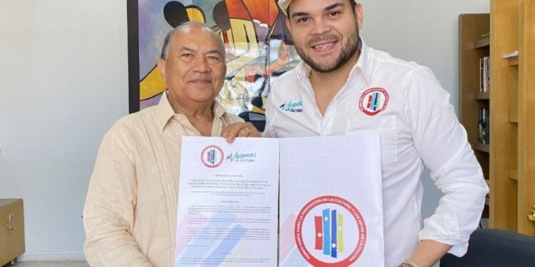 Larry Iguarán, un artista que sabe de cultura y arte, cumple la palabra del gobernador Aguilar