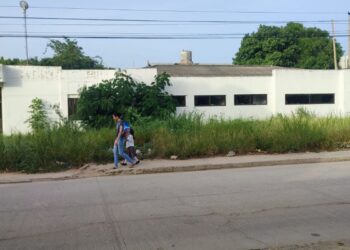 Vecinos de la Institución Educativa IPC se quejan del monte que abunda en el sector