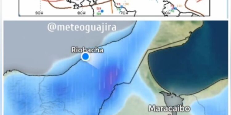 Onda tropical #28, trae lluvias al departamento de La Guajira