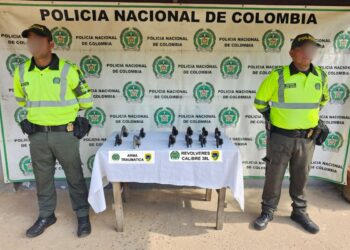 Ocho revólveres y cuatro armas traumáticas incautó la Policía Nacional