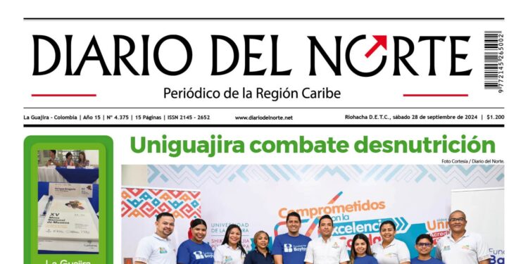 Esta es la edición del sábado  28 de septiembre de 2024