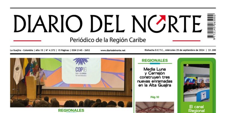 Esta es la edición del miércoles  25 de septiembre de 2024